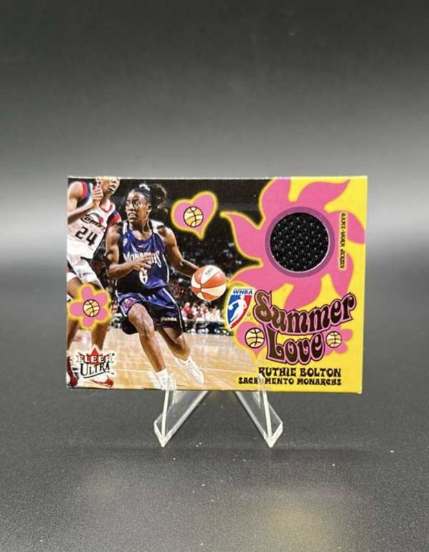 Ruthie Bolton 2002 Fleer Ultra WNBA Summer of Love Relic