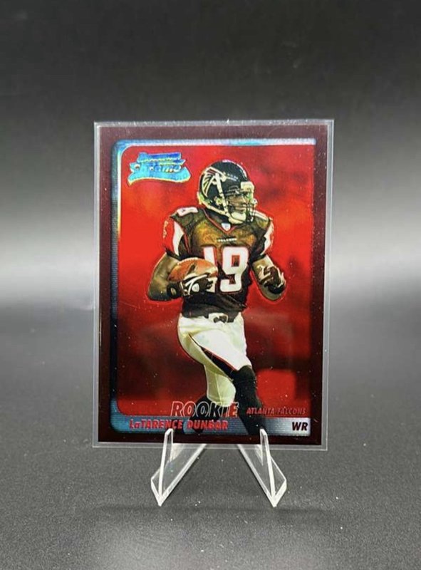 LaTarence Dunbar 2003 Bowman Chrome Red Refractor 060/235 #198 060/235