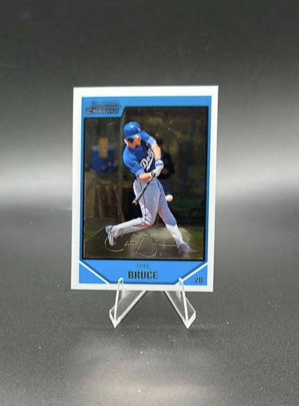 Cole Bruce 2007 Bowman Chrome Prospects #BC187