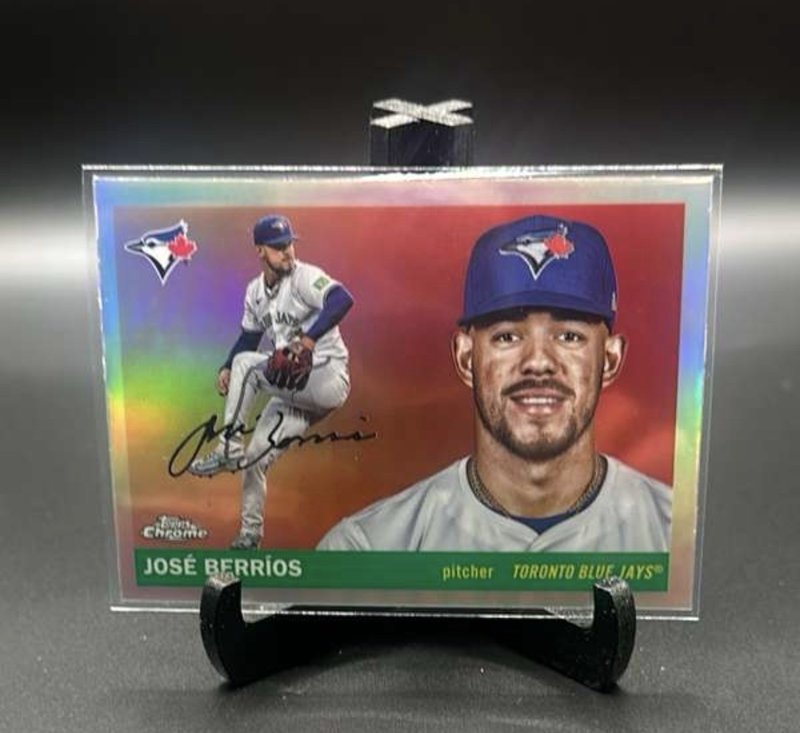 José Berrios 2025 Topps Chrome Platinum Anniversary #131