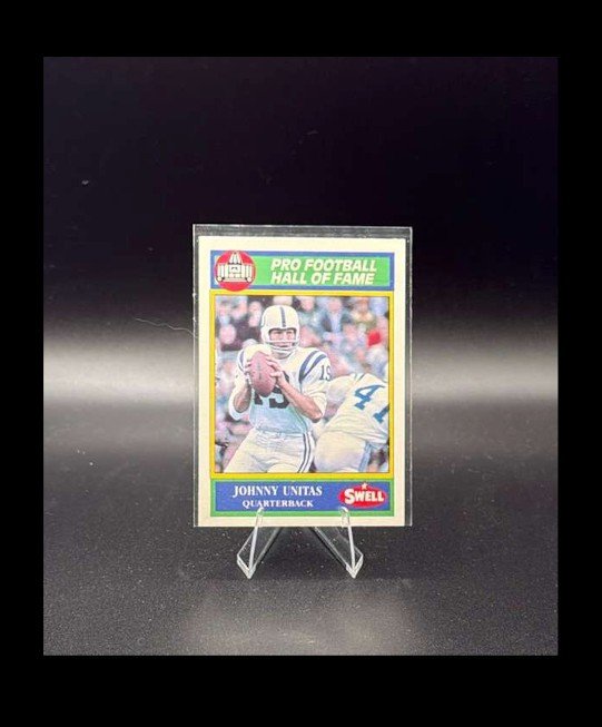 1990 Swell Pro Football Hall of Fame - Johnny Unitas #104