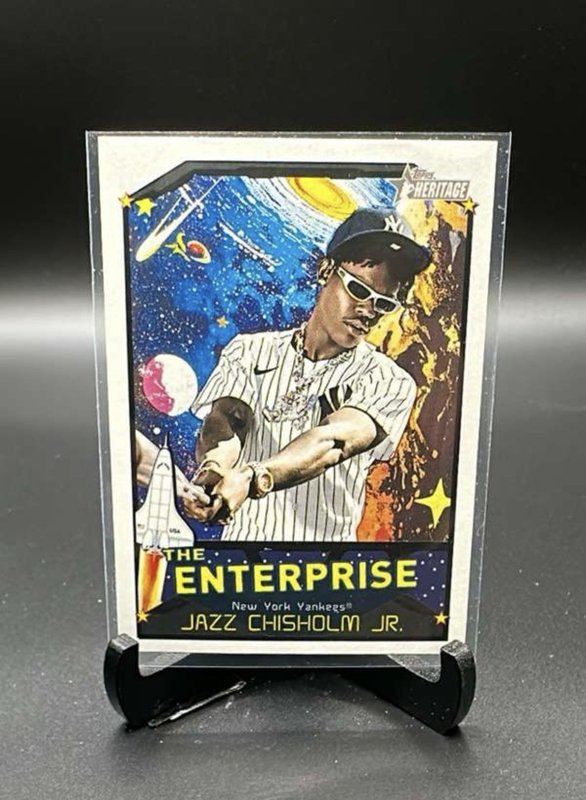 Jazz Chisholm Jr 2026 Topps Heritage The Enterprise #TE-JCJ