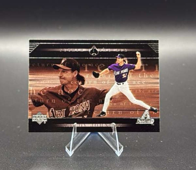 Randy Johnson #RA1 (2002 Upper Deck) Return of the Ace Diamondbacks  (V)