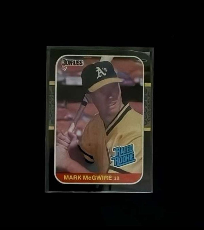Mark McGwire 1987 Donruss - Rated Rookie #46 RC