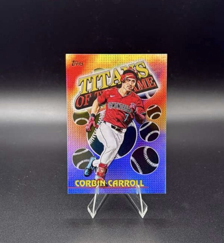 Corbin Carroll 2026 Topps Series 1 Titans of the Game #TOG-6