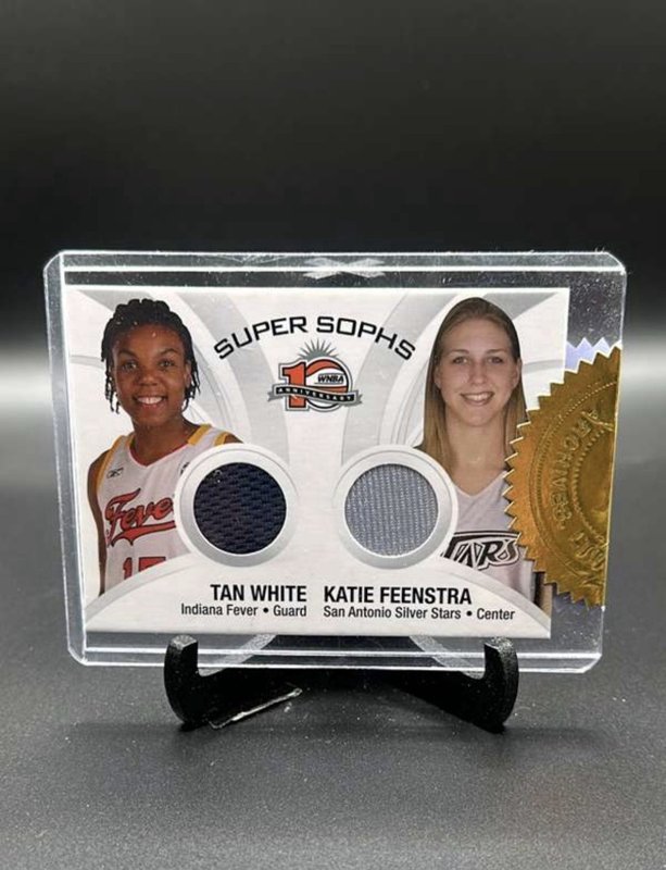 2006 WNBA Case Topper Super Sophs Tan White Katie Feenstra #CT1
