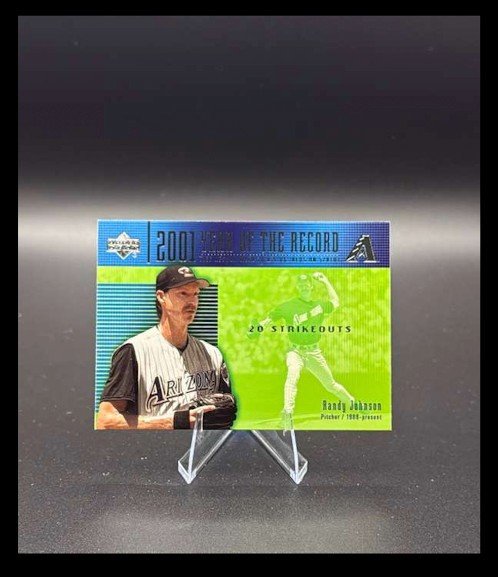 Record Randy Johnson 2002 Upper Deck - Year of the #728