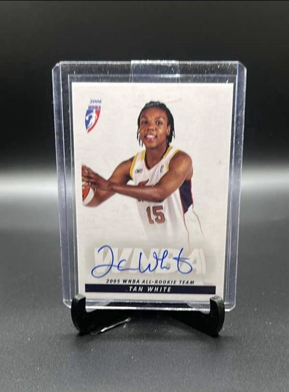 2006 Rittenhouse WNBA-Autographs All-Rookie Team Tan White (AU, RC)Indiana Fever