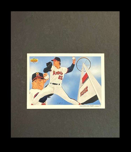 Jim Abbott 1992 Upper Deck - Team Checklist #86