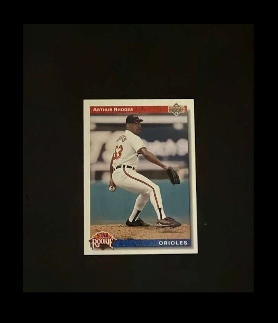 Arthur Rhodes 1992 Upper Deck - Star Rookie #17 RC