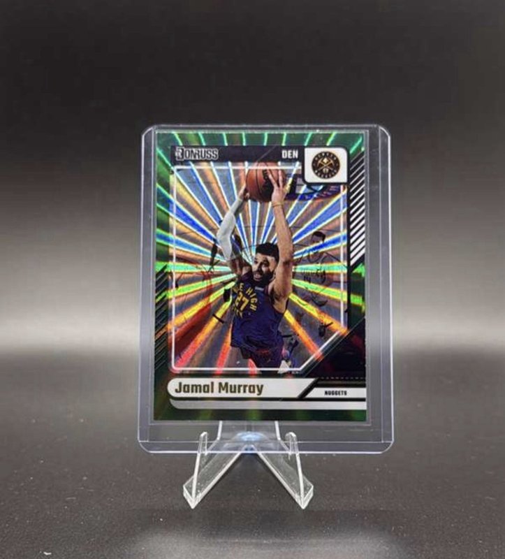 Jamal Murray 2024-25 Panini Donruss Basketball #62 Green Holo Laser
