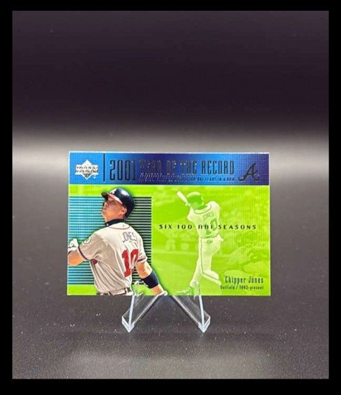 Record Chipper Jones 2002 Upper Deck - Year of the #733