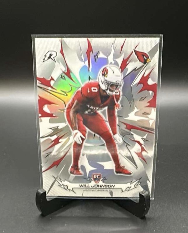Will Johnson 2025 Topps Resurgence Prizm #102 Rookie Arizona Cardinals