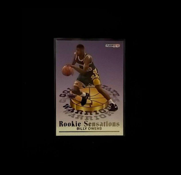 Billy Owens 1992-93 Fleer Rookie Sensations #8 RC