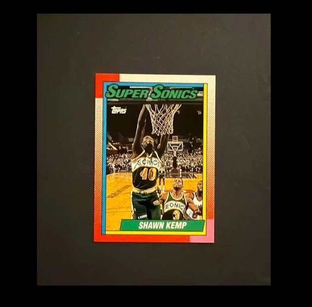 Shawn Kemp 1992-93 Topps Archvies 136