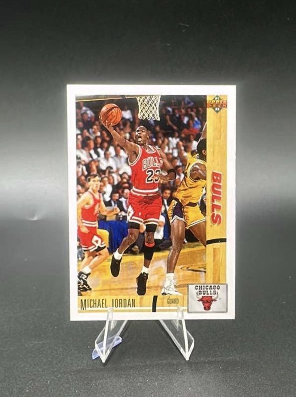 1991-92 Upper Deck #44b Michael Jordan BASKETBALL Chicago Bulls