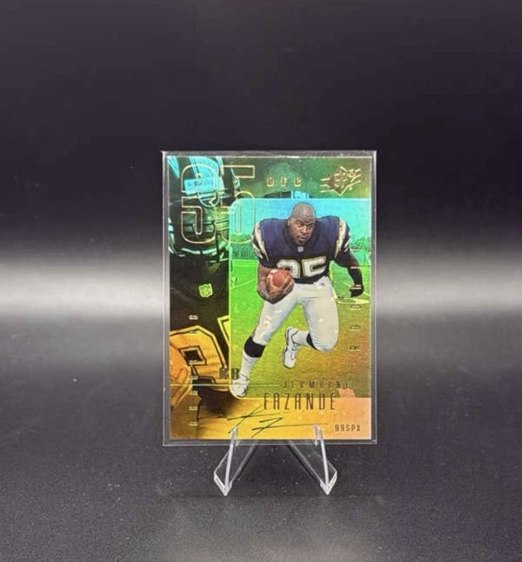 Jermaine Fazande 1999 Upper Deck #98 /1999 RC Auto
