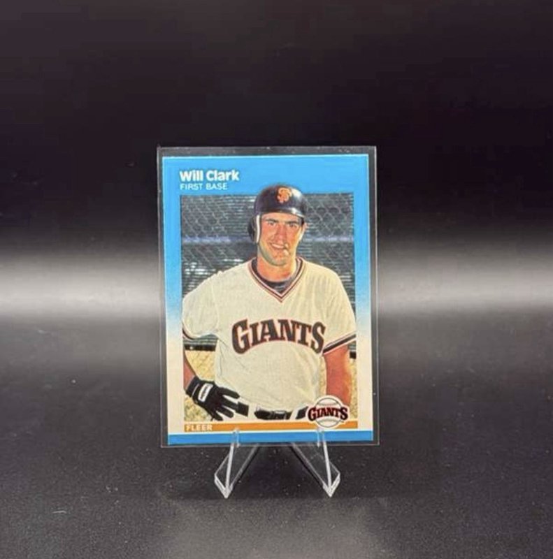 1987 Fleer - Will Clark #269 (RC)