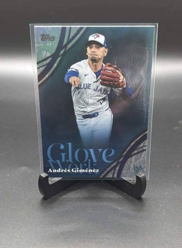 Andres Gimenez 2026 Topps Series 2 Glove Work #GW-36