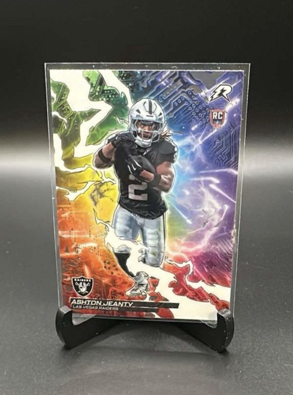 2026 Topps Resurgence Ashton Jeanty RC Las Vegas Raiders Circuit Breakers CB-21
