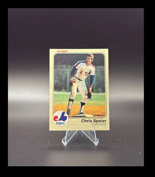Chris Speier 1983 Fleer #298