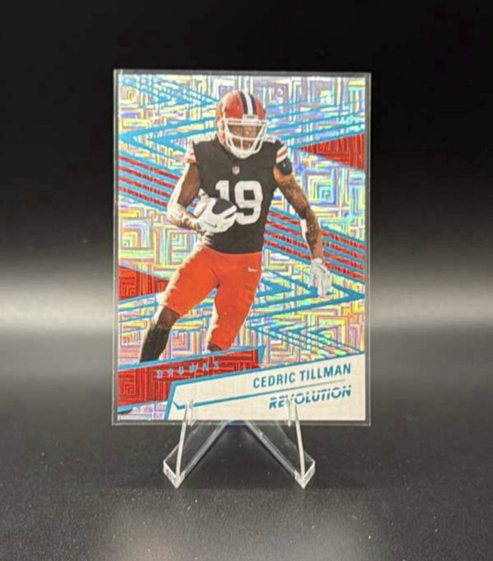 Cedric Tillman 2025 Panini Revolution Teal Levels 343/499 #31 343/499
