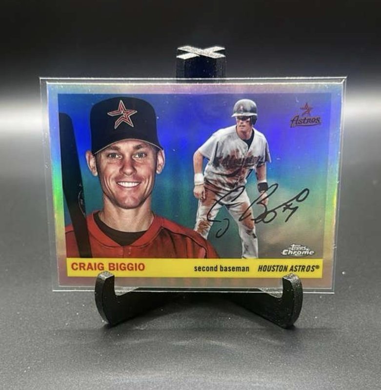 Craig Biggio 2025 Topps Chrome Platinum
