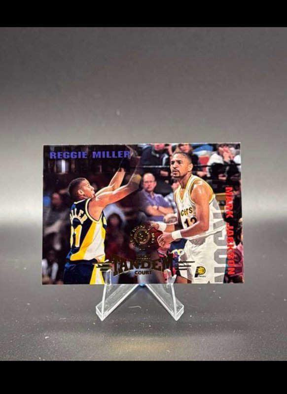 Reggie Miller and Mark Jackson 1994-95 Topps Stadium Club - Back Court Tandem #328