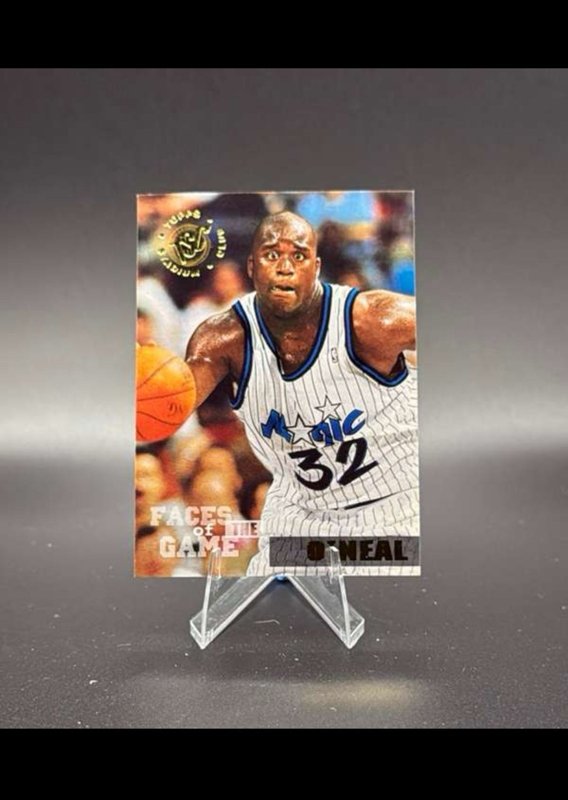 Shaquille O'Neal 1994-95 Topps Stadium Club - Faces of the Game #355