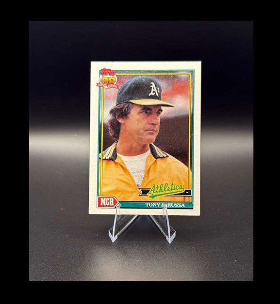 Tony LaRussa 1991 Topps Team Leaders #171