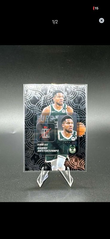 Pure Giannis Antetokounmpo 2025-26 Topps Chrome Signature Class #PU-3