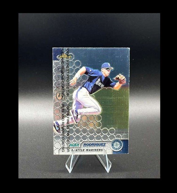 Gems Alex Rodriguez 1999 Topps Finest #105