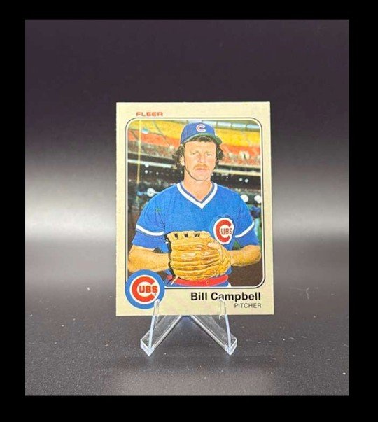 Bill Campbell 1983 Fleer #493