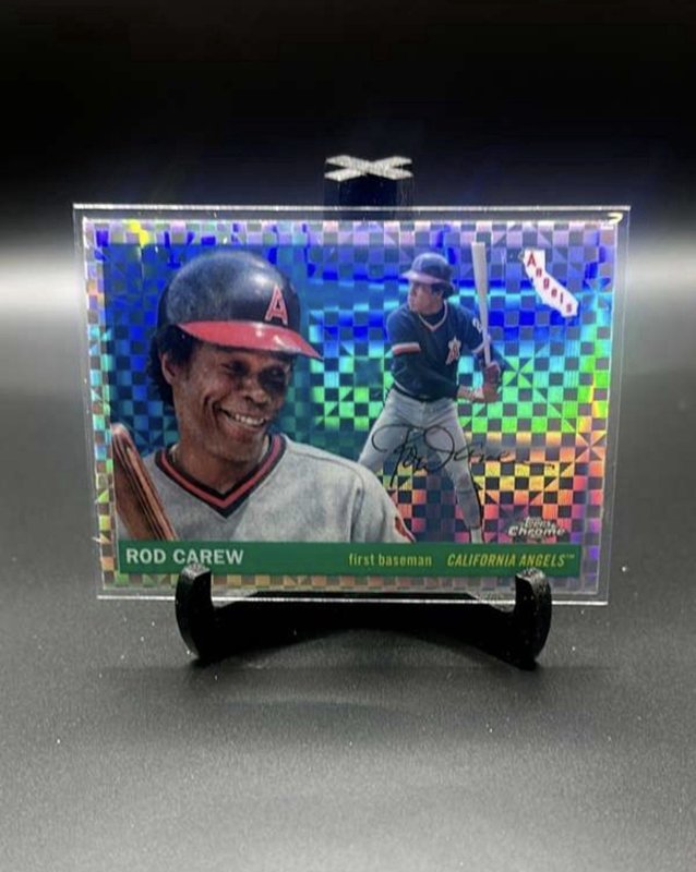 Carew X-Fractors 2025 Topps Chrome Platinum Rod #347