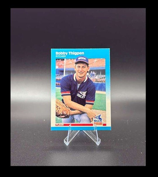 Bobby Thigpen 1987 Fleer #507 RC