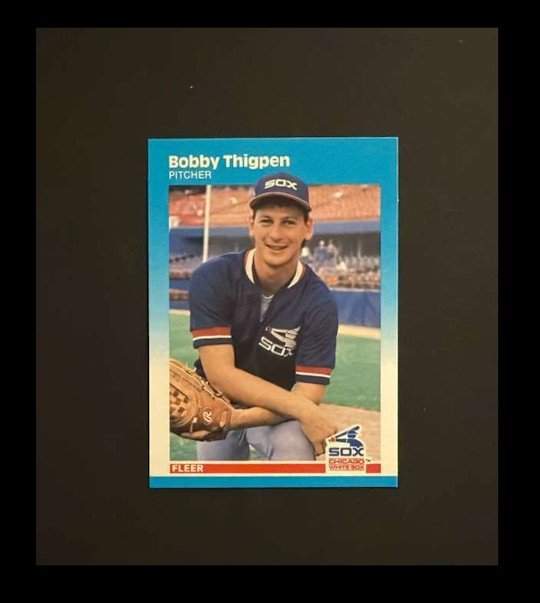 Bobby Thigpen 1987 Fleer #507 RC