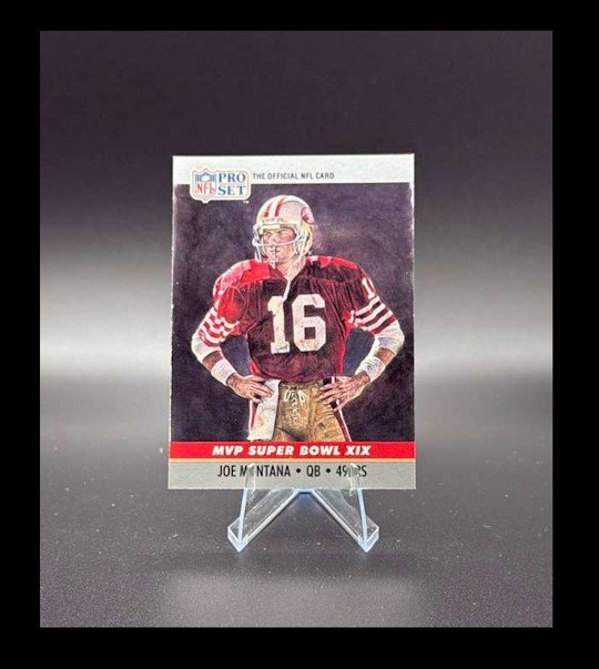 Joe Montana 1990 Pro Set - Super Bowl MVPs #19