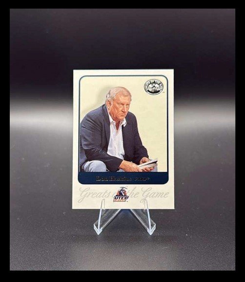 don haskins 2001 fleer greats of tghe game 23