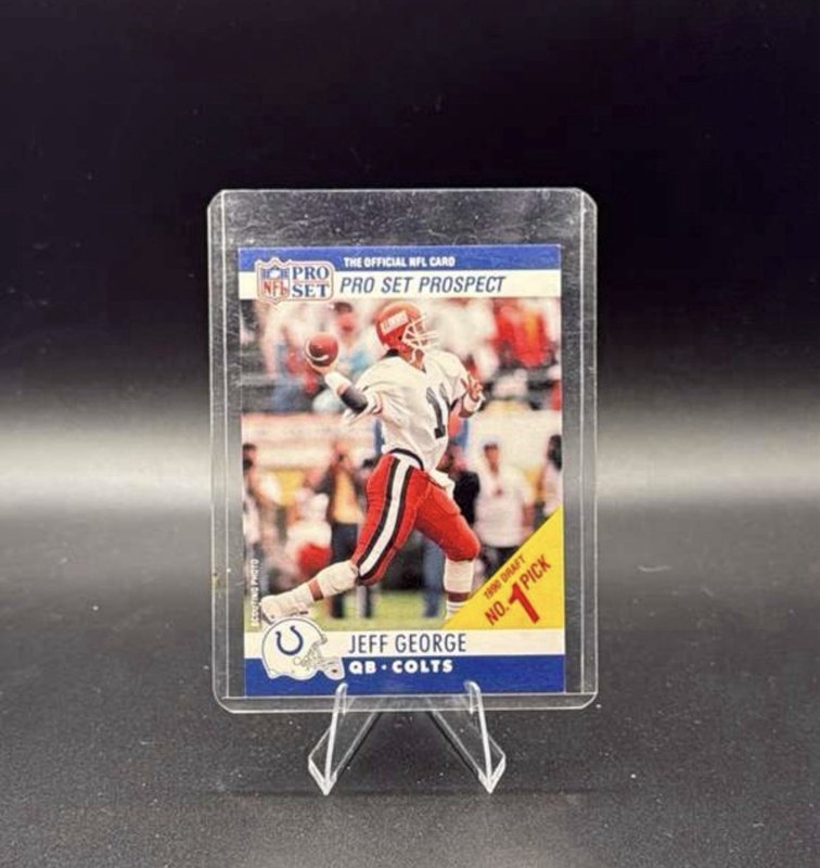 Jeff George 1990 Pro Set - Draft Day #669 RC