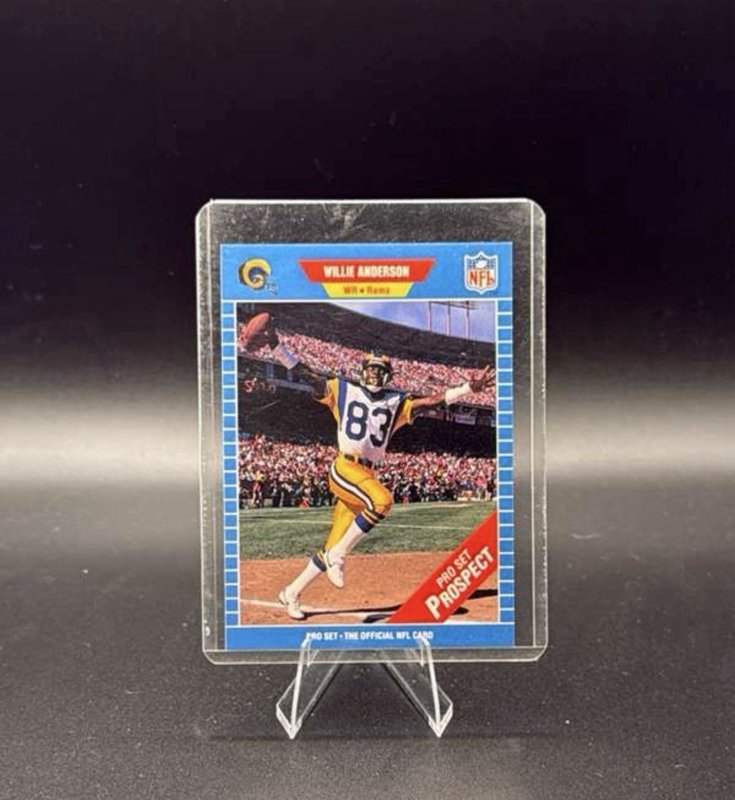 Willie "Flipper" Anderson 1989 Pro Set #545
