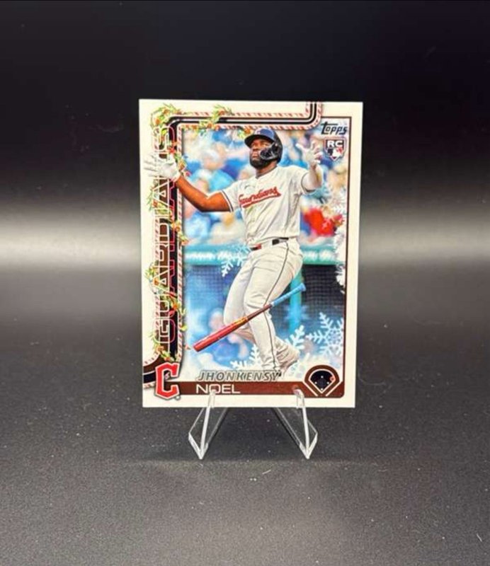 2025 Topps Holiday - Jhonkensy Noel #H120 (RC)