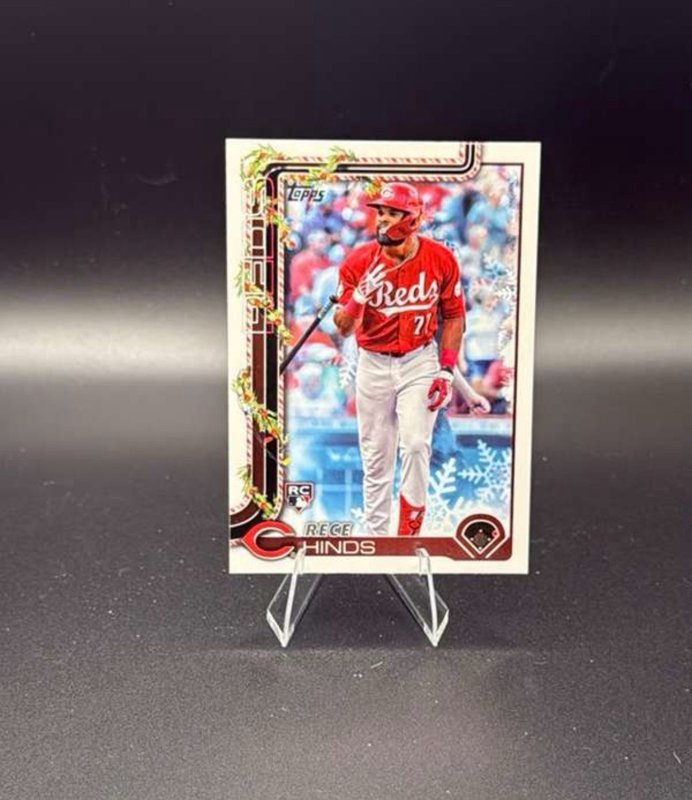Rece Hinds 2025 Topps Holiday #H168 RC